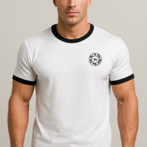 New White Logo T-Shirt